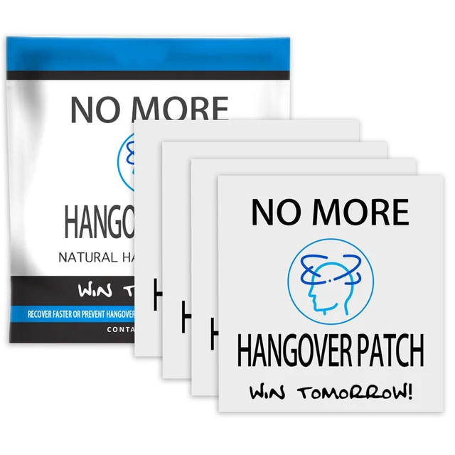 Hangover Patch for Night Easy to Use Patches During Sleep or Day