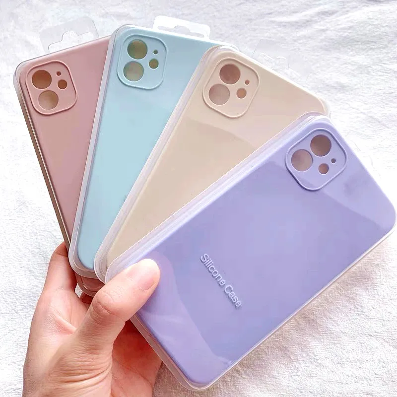 Nuove Custodie Per Telefoni 1:1 Per Iphone 14 Pro Max 13 12 Pro Custodie In Silicone Liquido Per Iphone 11 12 Pro Max Custodia Protettiva Per Fotocame