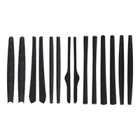 10pairs/20pcs Eyeglasses soft silicone temple tip Black Glasses Silicone tip repair replacement accessory 1