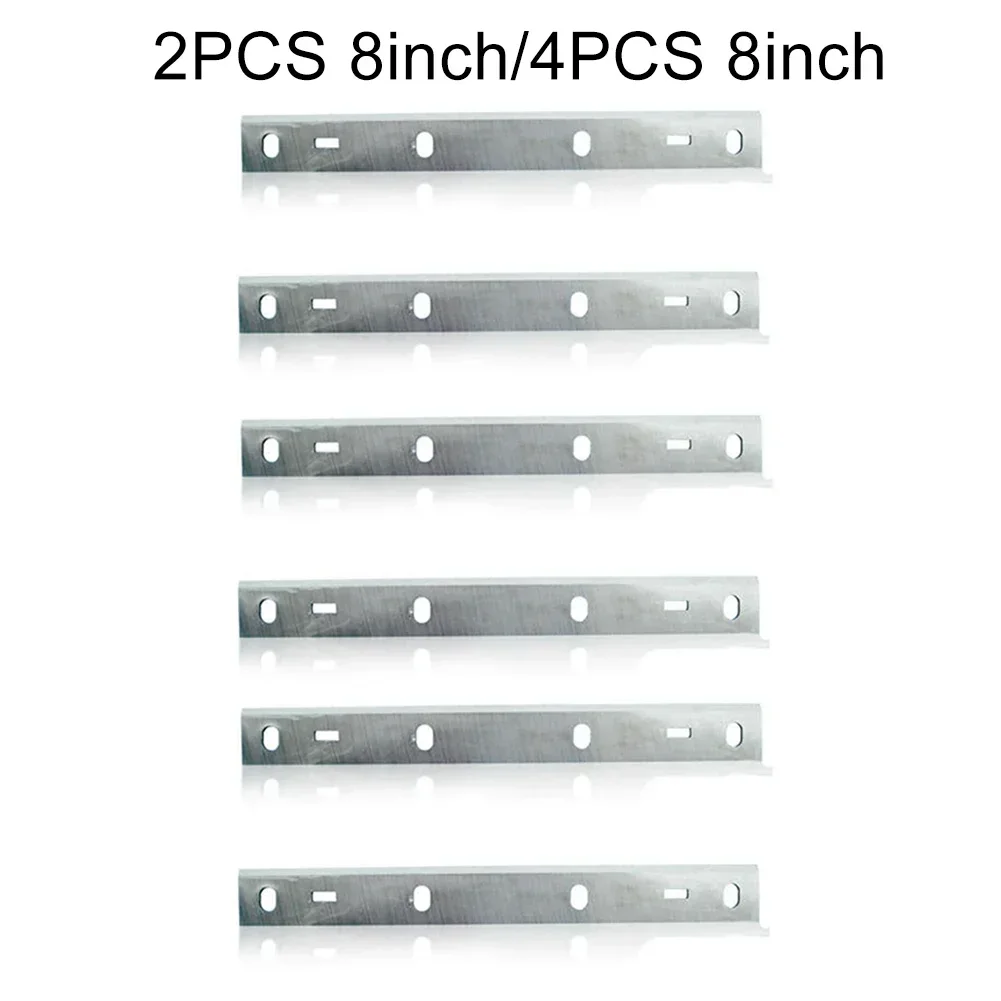 2/4 Stuks 8Inch Schaafmachine Bladen Voor Woodstar Pt85 Hss Kity Pt8500 Scheppach Ht850 Houtbewerking Elektrisch Gereedschap Onderdelen 210X22X1.8Mm