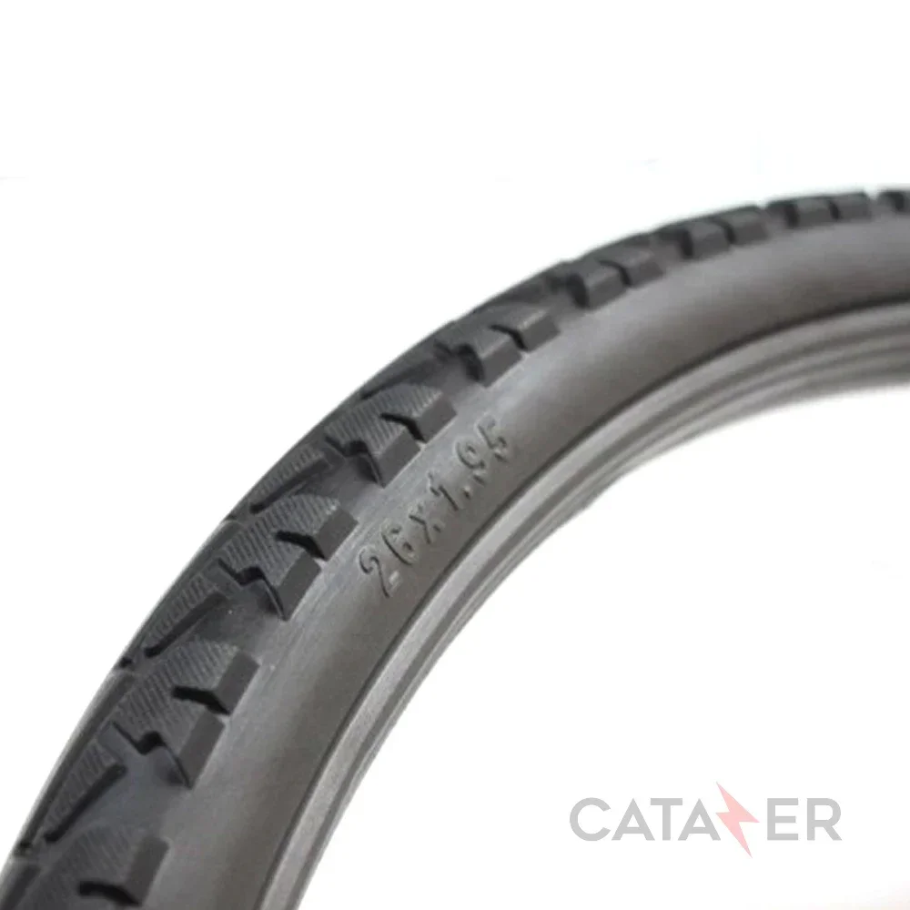 26*1.95 Bicycle Solid Wear-resistant Airless Tire Anti Stab Riding MTB Road Bike Tyre 26 Inch non-Inflatable Tires