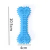 1PC Pet Chew Toy Soft Rubber Bite-resistance Bone Shape Teeth Grinding Chewing Toys for Small Dogs Training Pet Supplies Brush 6
