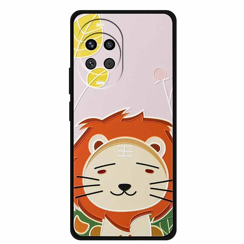 Floral Embossed 3D Relief Phone Case