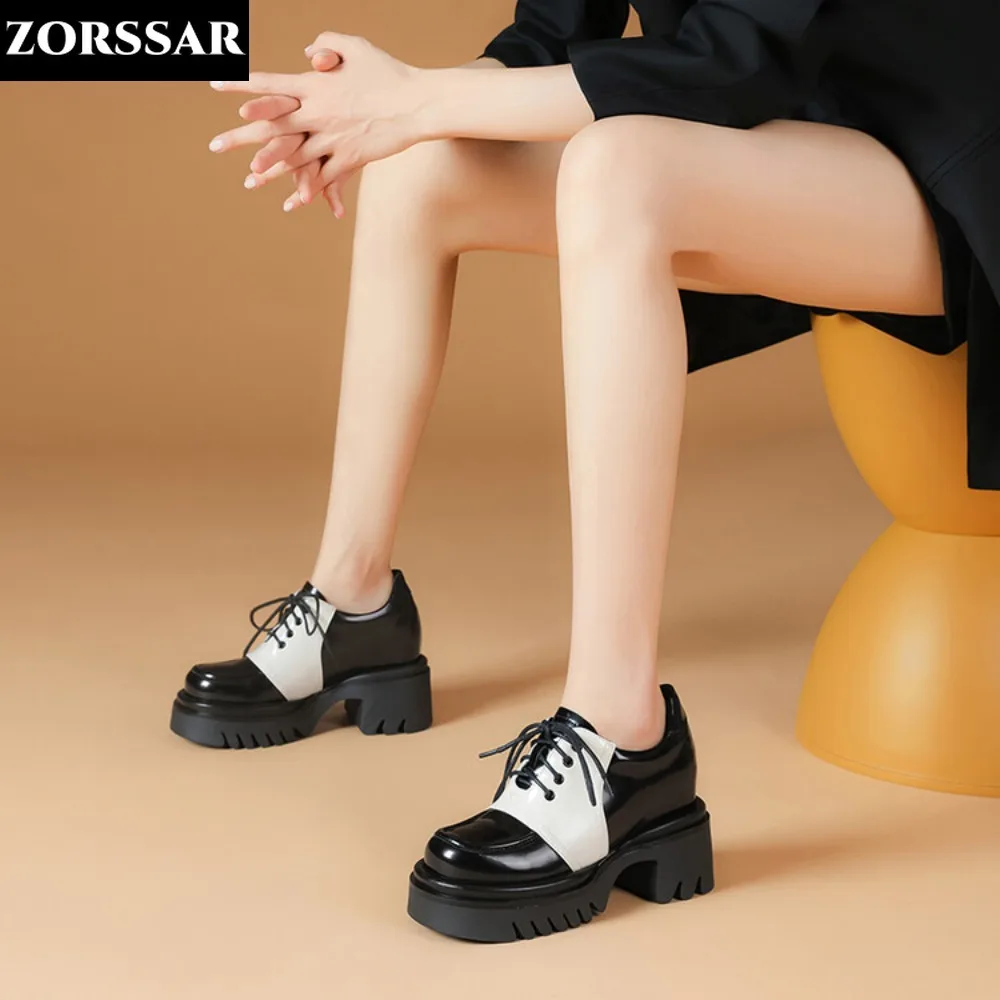 

Internal Increase Chunky Shoes Women Comfortable Platform Shoes Female Casual Vulcanized Shoes Fashion High Heel Woman Sneakers