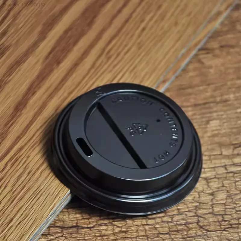 7oz black lid