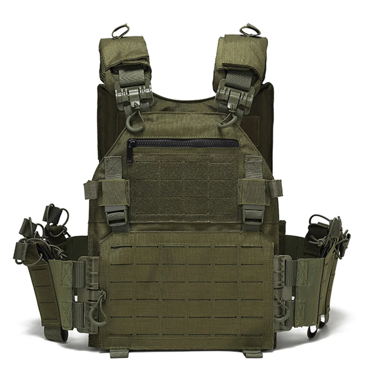 Heavy Duty MOLLE Quick Release Training Vest with Laser Cutting