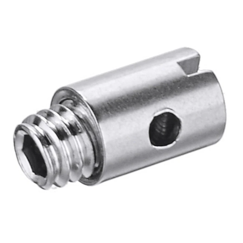 16Pcs Metal Solderless Cable Nipples 5Mm Throttle With Screw For Motorcycle Scooter Quad Mower Car Styling Tool solderless cable nipples