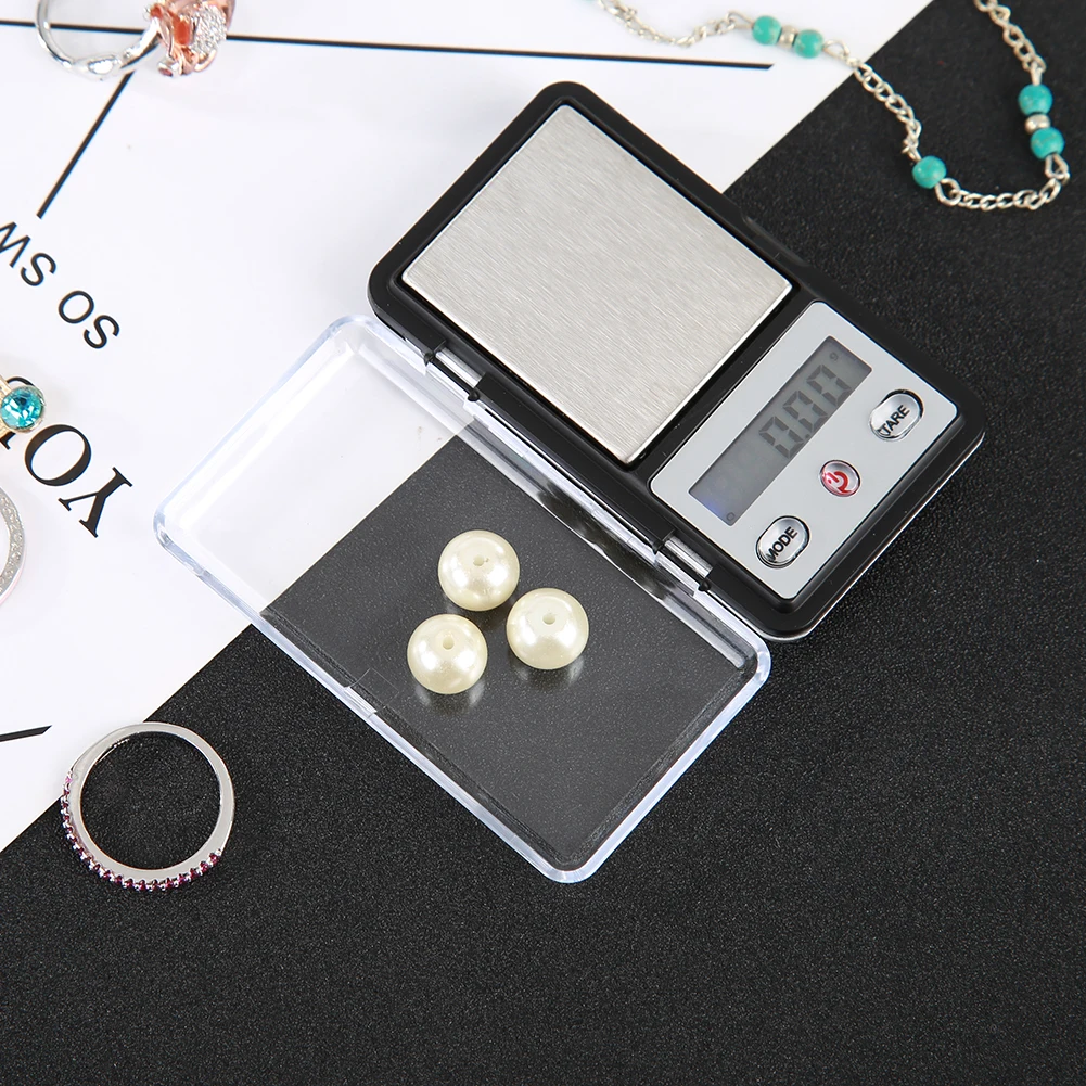 1-5pcs 200g/0.01g High Accuracy Medicinal Food Jewelry Kitchen Scale Electronic LCD Display Scale Mini Pocket Digital