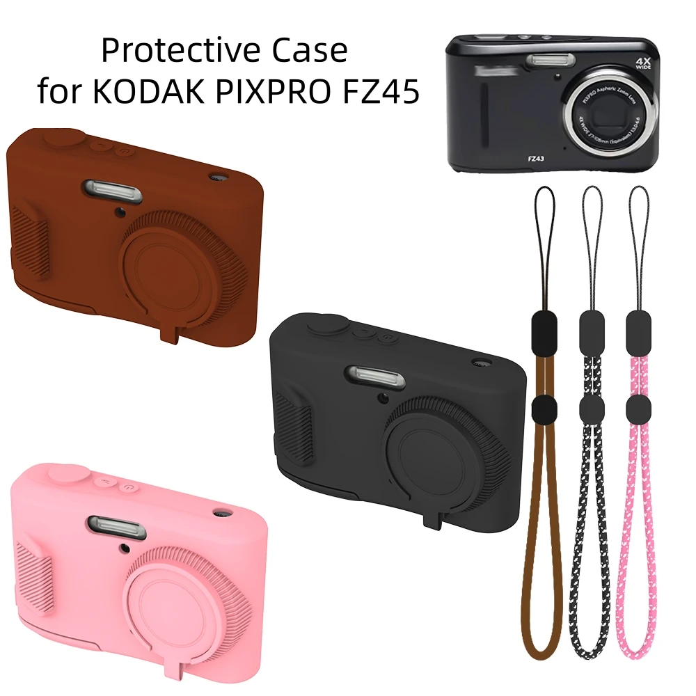 KODAK PIXPRO FZ45 카메라용 다채로운 실리콘 보호 케이스 방진 및 충격 방지