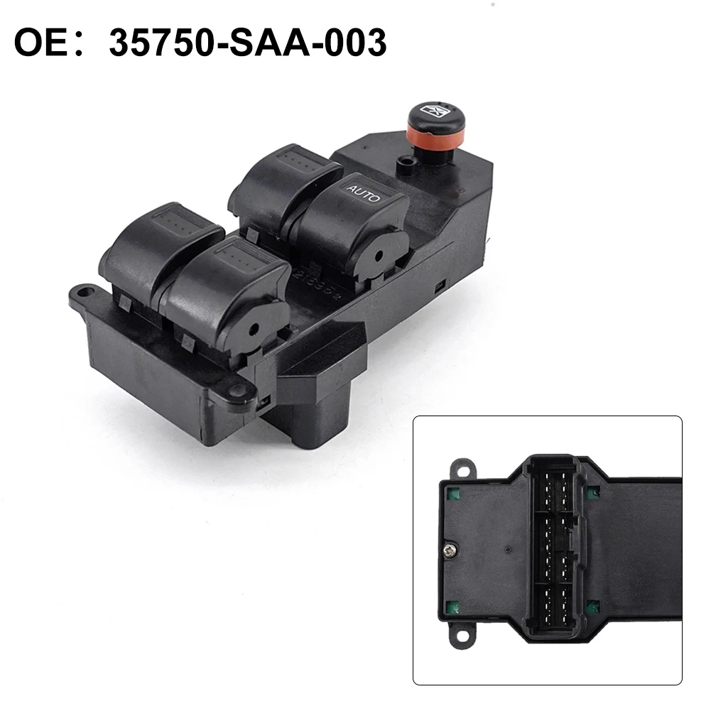 

35750-SAA-003 New Car Electric Power Glass Switch For Fit For Jazz GD1 GD3 02-08 Window Control Switch Lifter Master