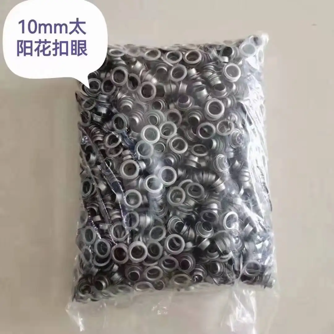 Ilhós Comuns para Máquina Fivela Ilhó Bolsas 10 mm Pronto Estoque