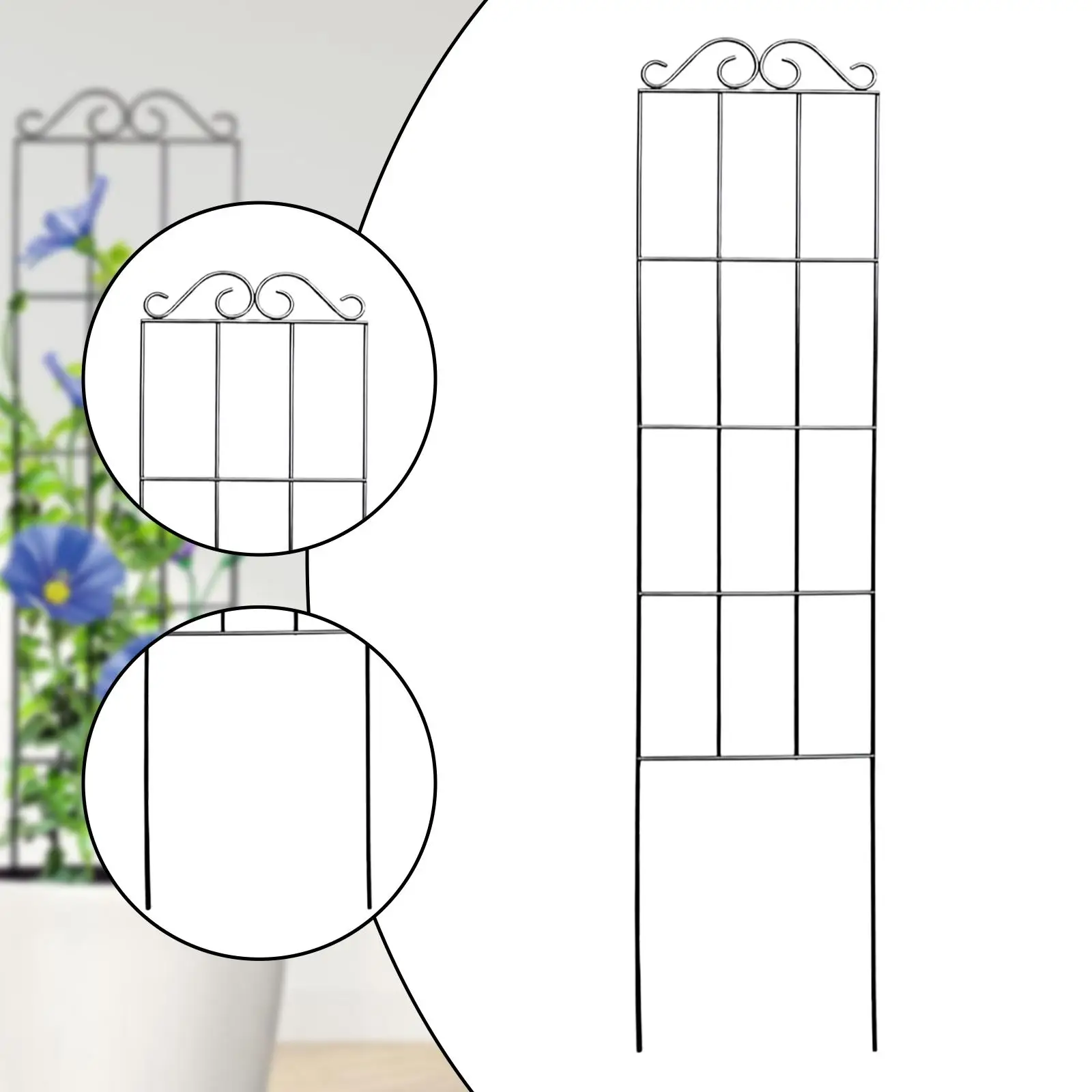 Garden Trellis for Climbing Plants,Flowers Stand,Plant Stake,Rustproof Plant Garden Trellis for Climbing Plants,Flowers Stand,Plant Stake,Rustproof Plant