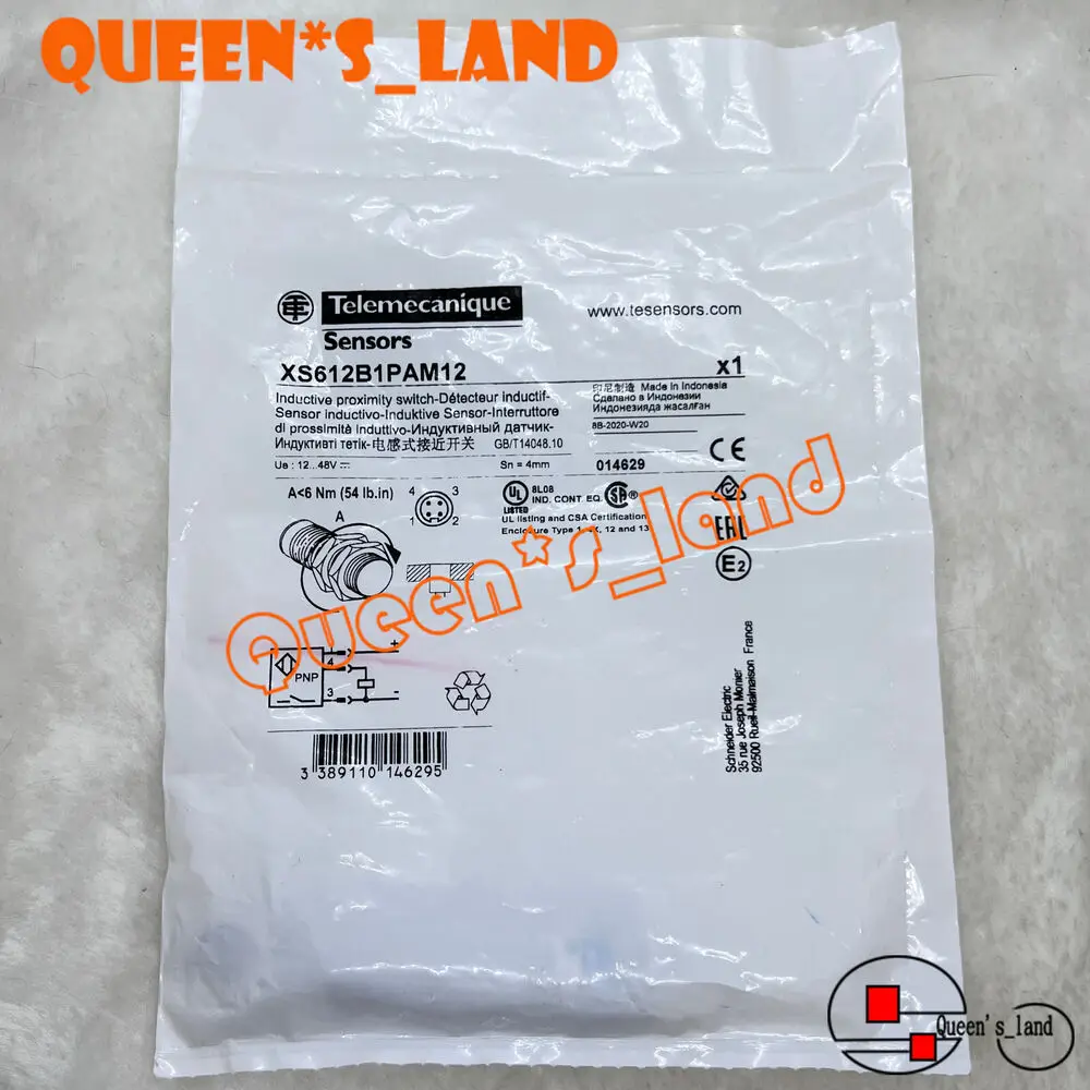 

Оригинальный датчик приближения telemecсоник XS612B1PAM12, новинка, бесплатная доставка