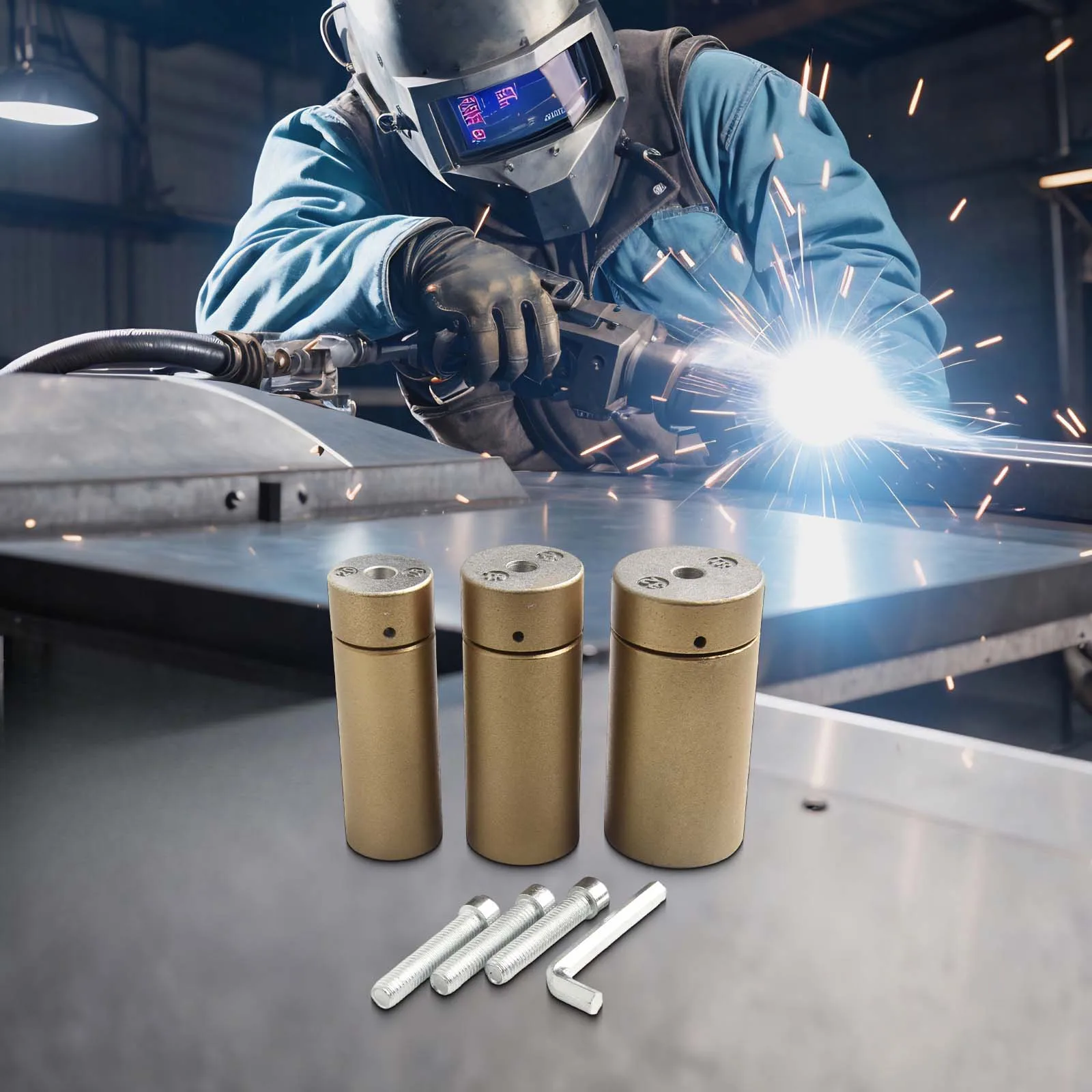 PPR Pipe Welding Parts Die 3pcs 20/25/32mm Hot Melt Die Head Lengthened Thickening Weld Tube Hot Melt Welder Machine Accessories