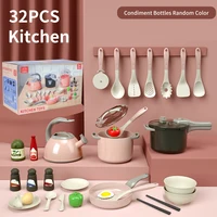 DIY Pretend Play Simulation Pretend Play House Cut Vegetable Cooking Game Set Child Enlightenment Fun Toy Children Gifts 1