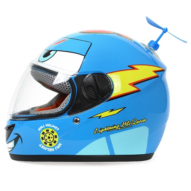 

Children's helmet motorcycle HNJ903 scooter children's full helmet boy hard hat girl girl anti-collision cap cute cartoon helmet