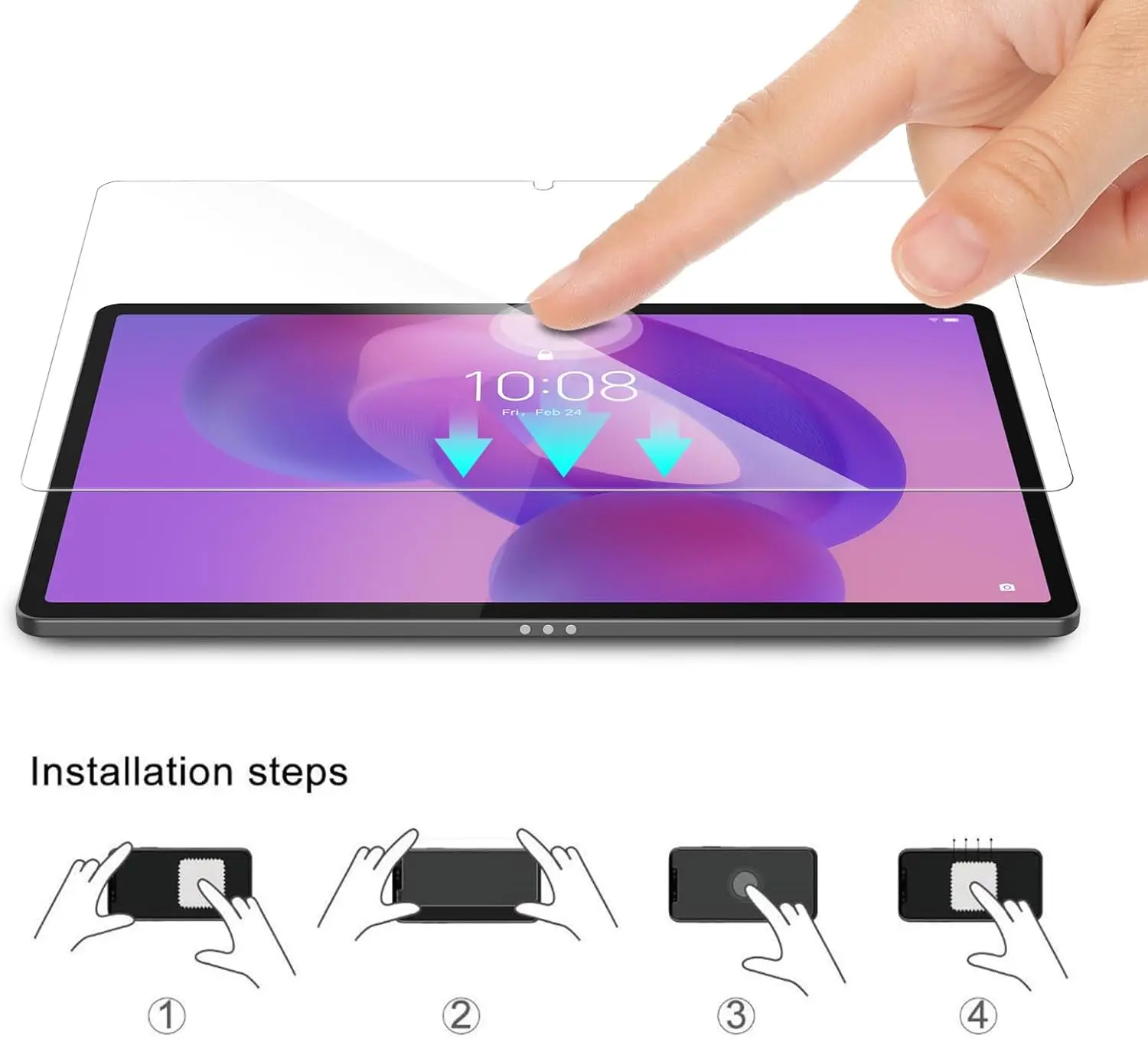 Premium Tempered Glass Screen Protector - Durable Protective Film