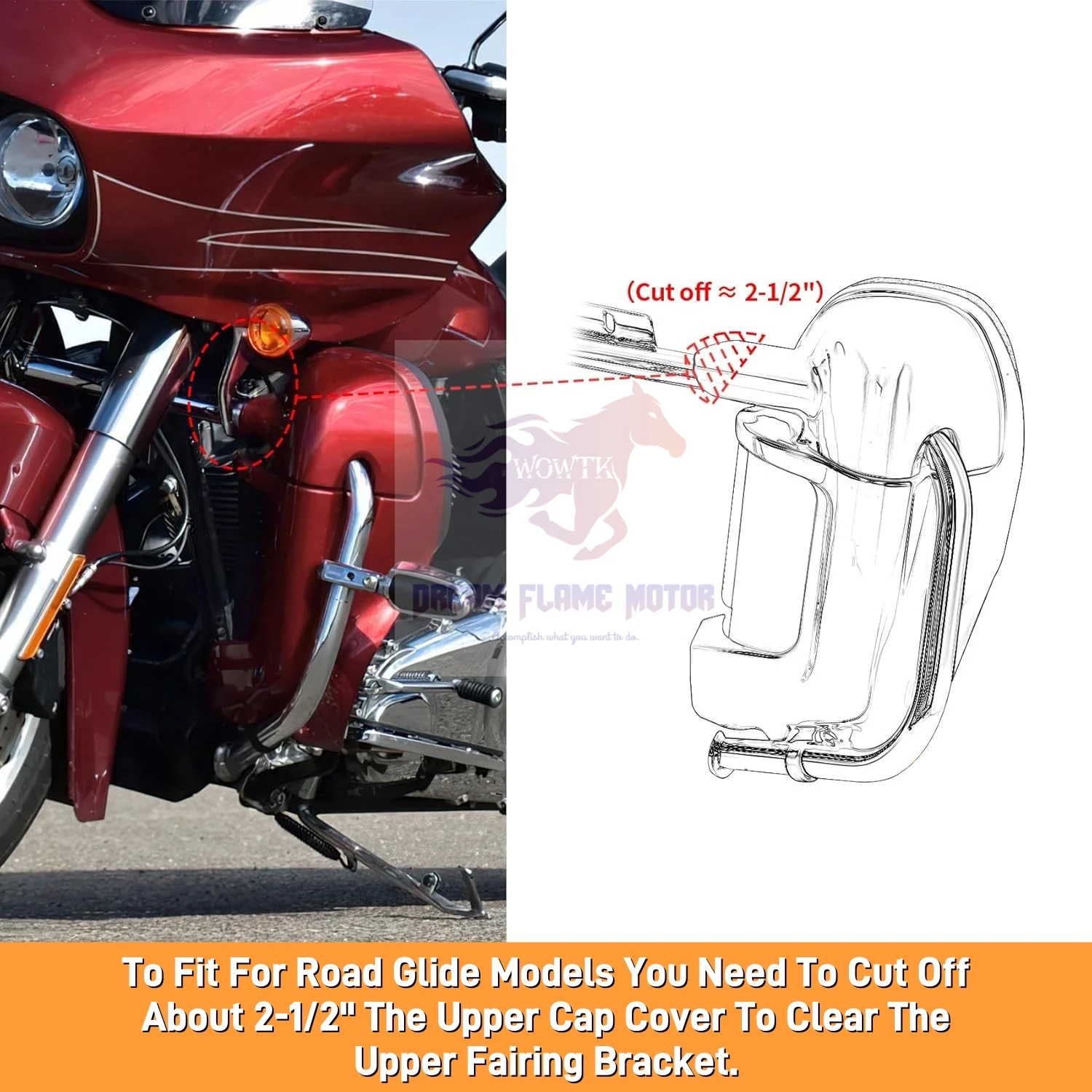 Carénage Jambes Avec Haut-parleurs Pour Harley Davidson Touring 1983-2013 - Neuf Craftride Allemagne