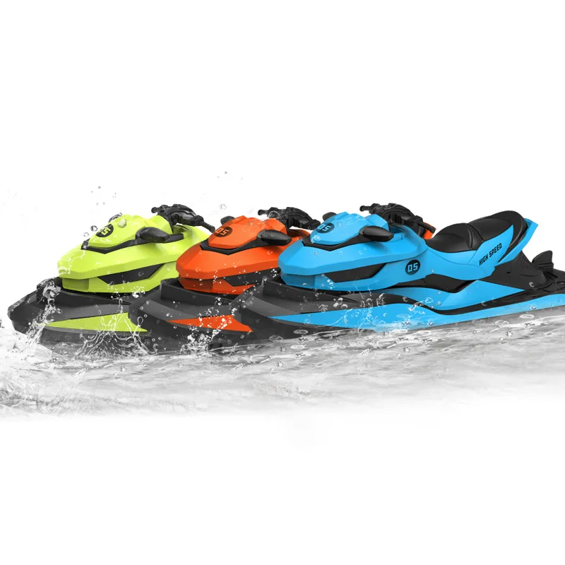 Rc Boat Lm13-A Mini Jet Ski High-Speed Rc Motorboat 2.4g Remote Control Electric Boat For Kids Toy Remote Control Boat 6