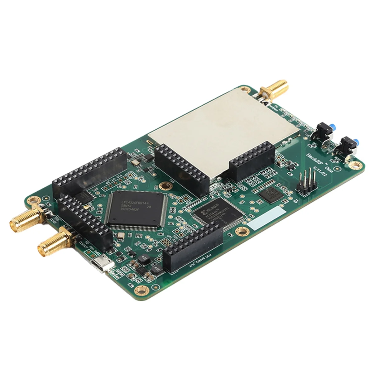 

Для HackRF One R9 V1.7. Программная платформа 0 1 МГц-6 ГГц, макетные платы, многофункциональный портативный модуль, зеленый