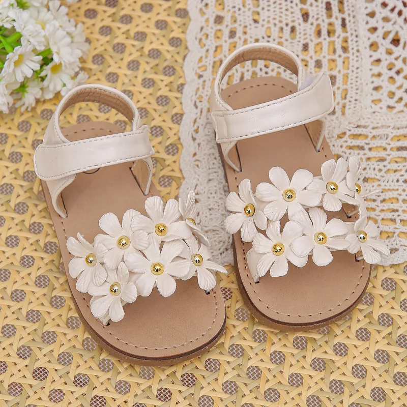Girls Sandals Children Beach Shoes Korean Version Little Princess Summer Soft Sole Fashion