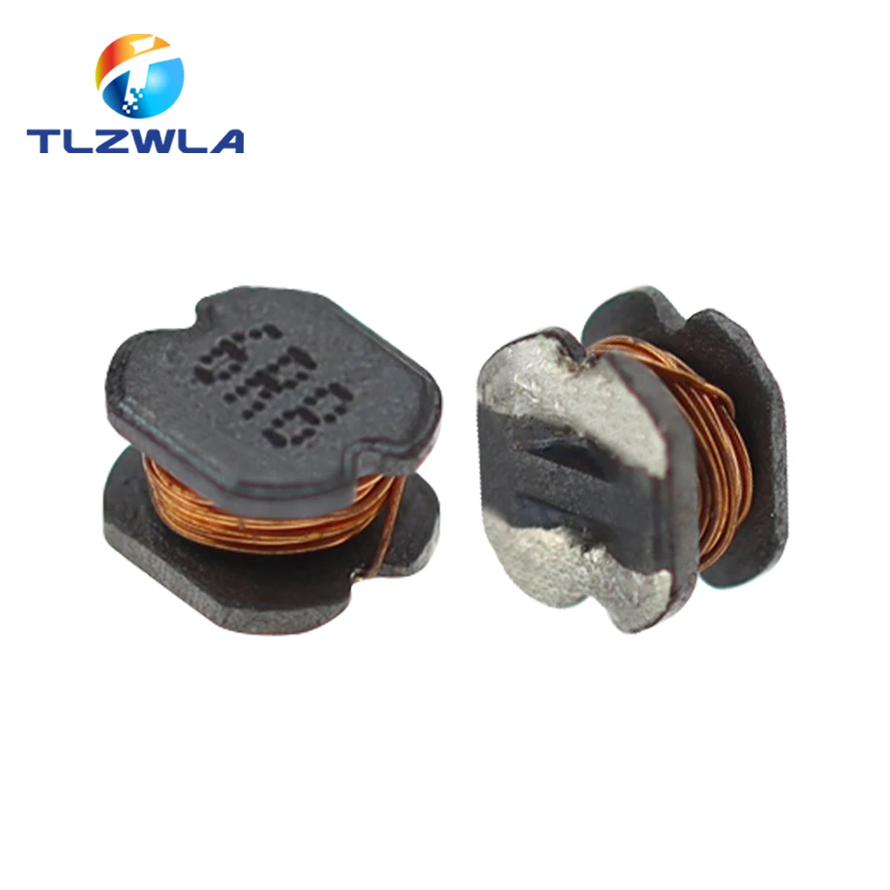 10PCS CD32 Power inductor 2.2/3.3/4.7/6.8/10/15/22/47/100UH SMD inductance Copper core