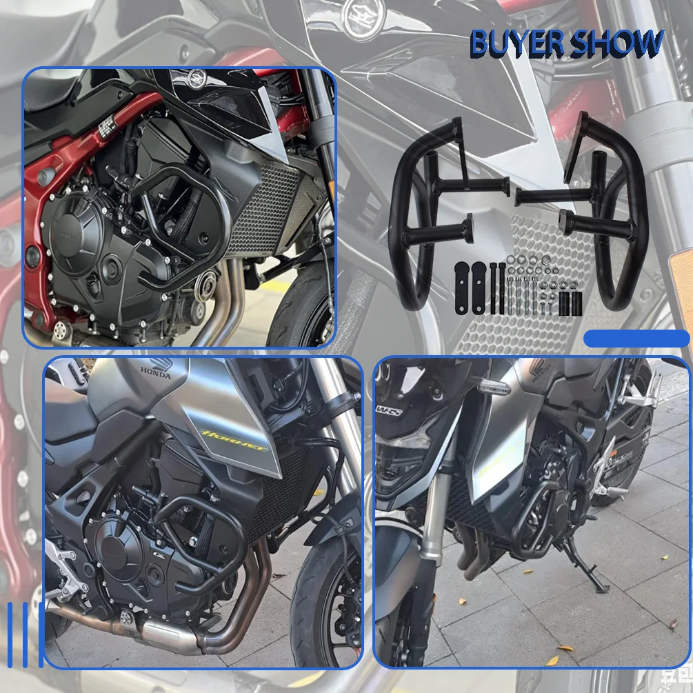 오토바이 엔진 가드 하이웨이 크래시 바 혼다 CB750 호넷 2022-2024년식 부품 호환