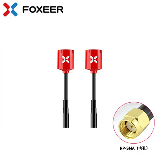 2PCS RP-SMA Red