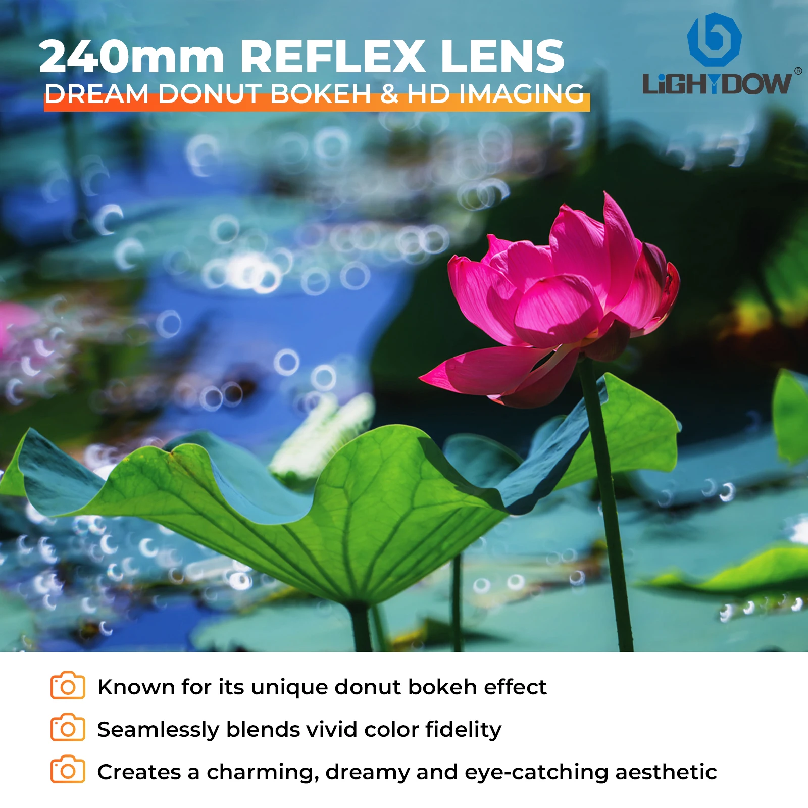 NEW 240MM F5.6 Foldback Prime Lens For Canon EF Nikon Z Sony E Mount Micro Singl
