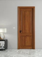  Room Wooden Doors Design Interior Bedroom Mdf Wood Invisible Door Flush Door Folding Patio Door Modern Home Hotel Interior Door 