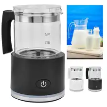 

Automatic Milk Frother Split Type Non Stick Hot Cold Milk Steamer for Home Coffee Shop EU Plug 220-240V Egg Frother