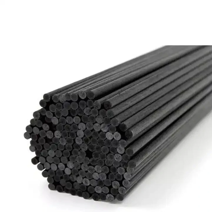 Reed Diffuser Stick 100PCS L50/40CM X Dia5/4/3MM Home Black Reed Fiber Diffuser Rods Aromatherapy Rattan Sticks Perfume Accessories