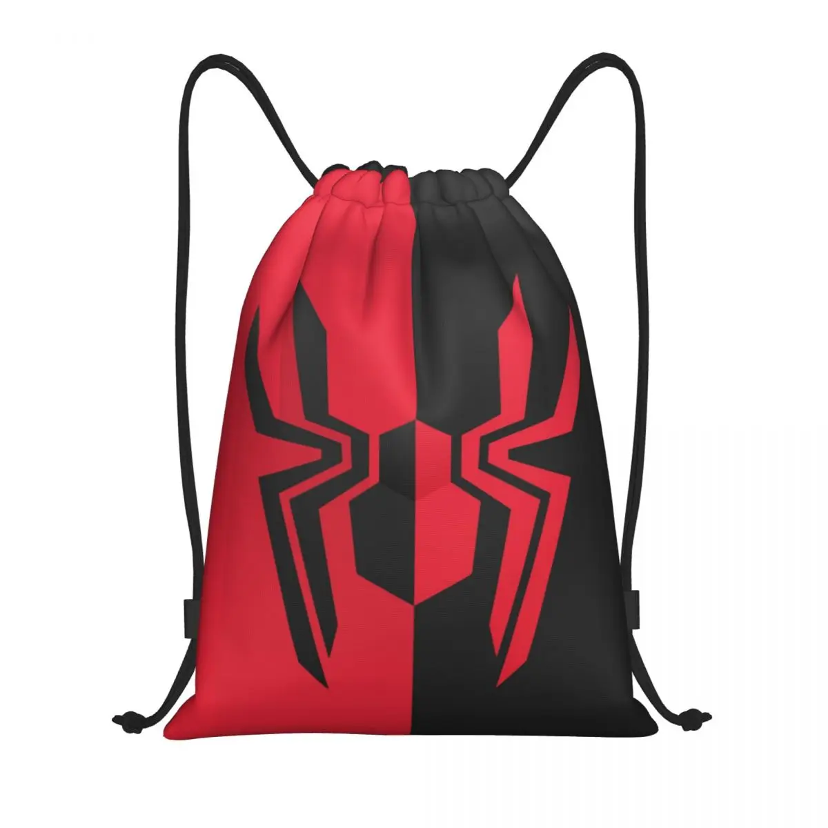 

Custom Spider Cobweb Web Drawstring Bag for Training Yoga Backpacks Men Women Spider Man Sports Gym Sackpack