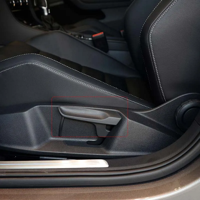 VW 골프 7 골프 7.5 2013-2021 왼쪽 오른쪽 자동차 앞 블랙 시트 높이 조절 레벨 핸들, 5G0882251 5G0882252 자동차 액세서리