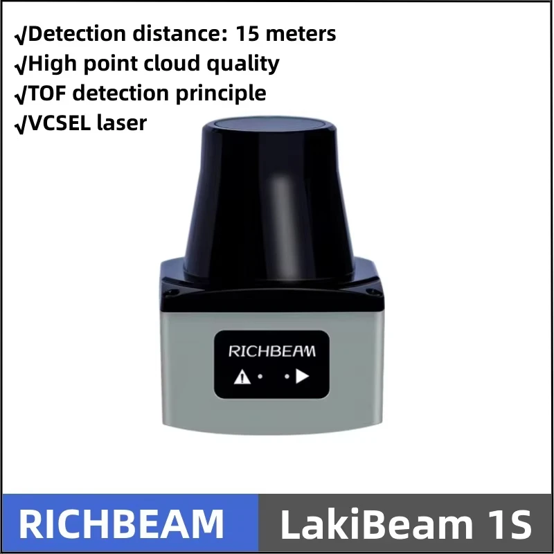 Richbeam LakiBeam 1S Lidar 로봇용 레이저 레이더, 270 ° 15M 범위