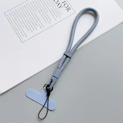Rotating Metal Buckle Adjustable Phone Lanyard - Durable Fashionable Anti - Lost Strap (Blue)