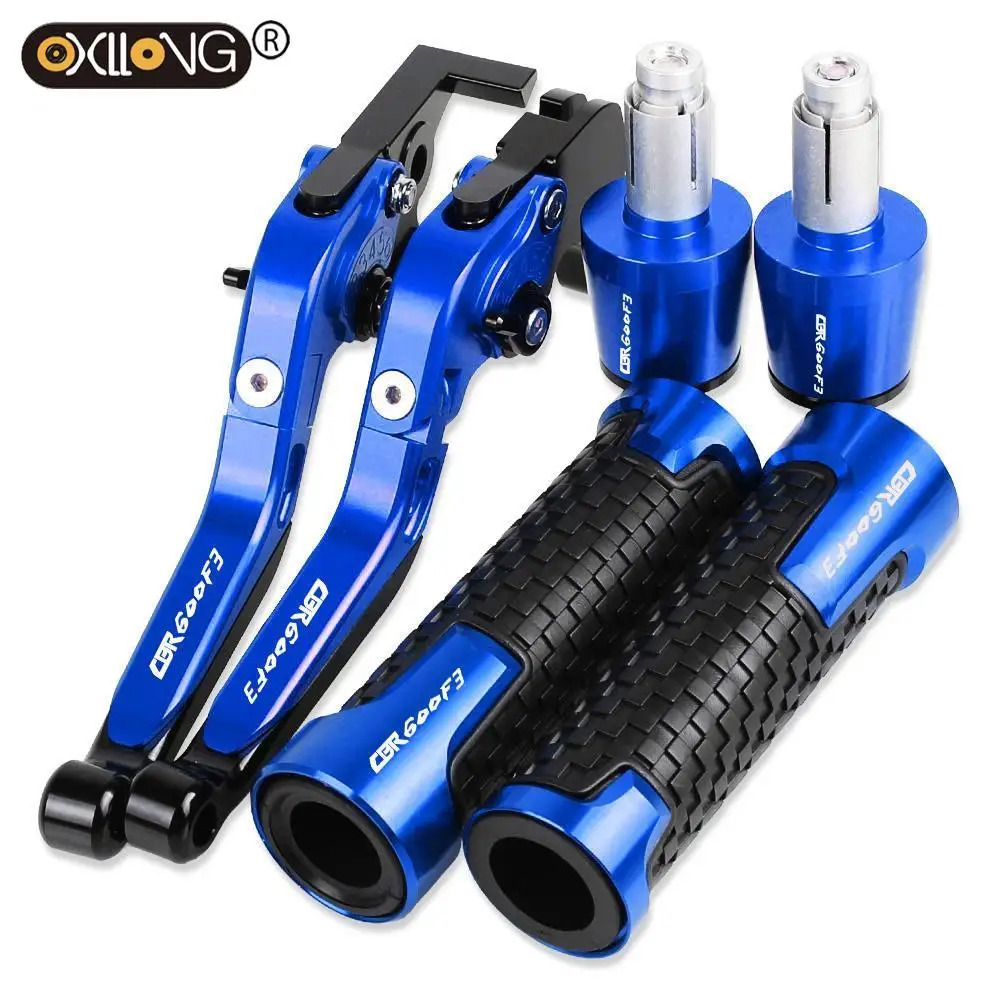 

Motorcycle Brakes Tie Rod Handbrake Brake Clutch Levers Handlebar Hand Grips ends For HONDA CBR600 F3 1995 1996 19997 1998