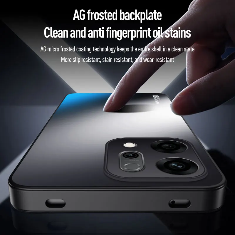 Frosted Matte Dazzling Silicone Protection Hard Phone Case