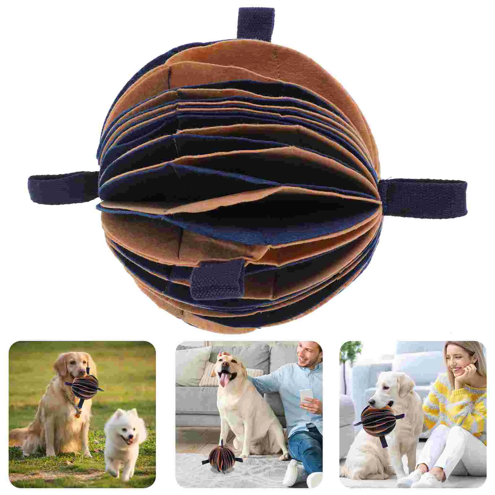 

Missing Ball Slow Feed Toy Dog Chew Puppy Food Hide Treat Interactive Diversion Chewing Toys Snuffle