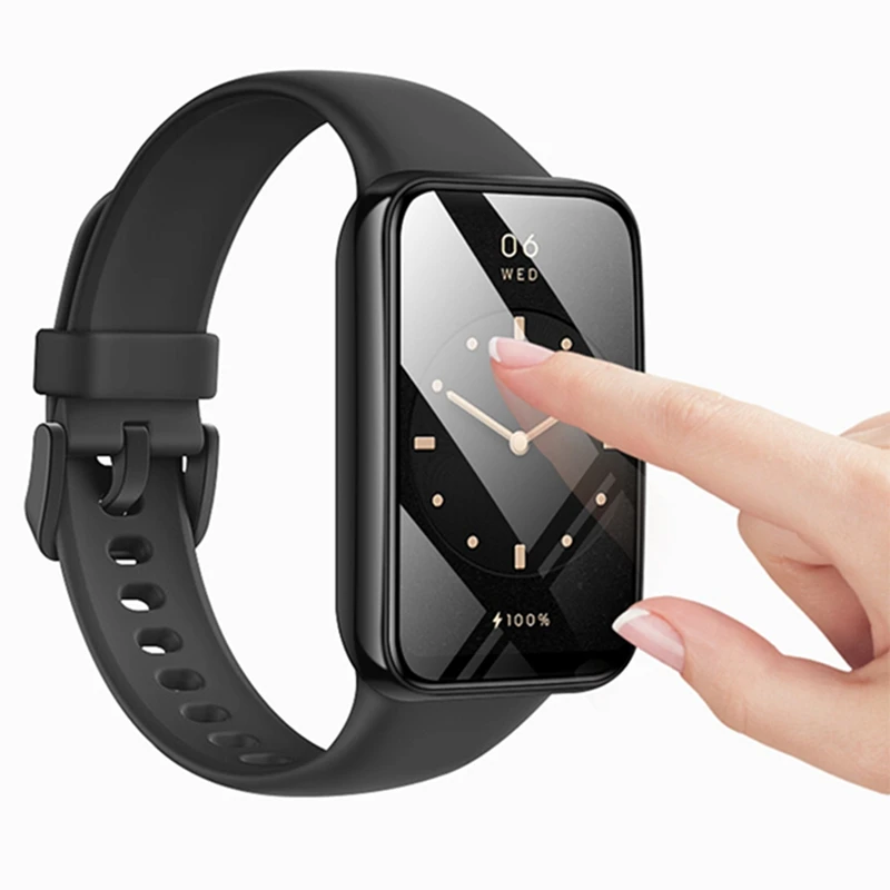 Фото Чехол из поликарбоната и стекло для Xiaomi Mi Band 8 Pro, полное покрытие, Защита экрана для Xiaomi Mi Band 8Pro Mi band 8 Pro, защитный чехол №4
