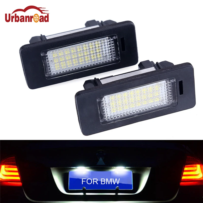 TECTICO LED Kentekenplaatverlichting Canbus SMD 6000K Pure Xenon Witte Compatibel met BMW E53 X5 E83 X3, 2 Lampen