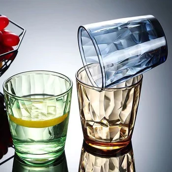 Bicchieri da vino in plastica Bicchieri da bere in acrilico infrangibili Bicchieri da birra riutilizzabili Bicchieri da buffet Bicchieri da succo per la festa di nozze a casa 1