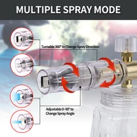 Pressure Washer Aluminum Foam Lance Foam Nozzle Car Wash Foam Maker for Karcher Elitech Bort AR Bosch Michelin Pressure Washer 2