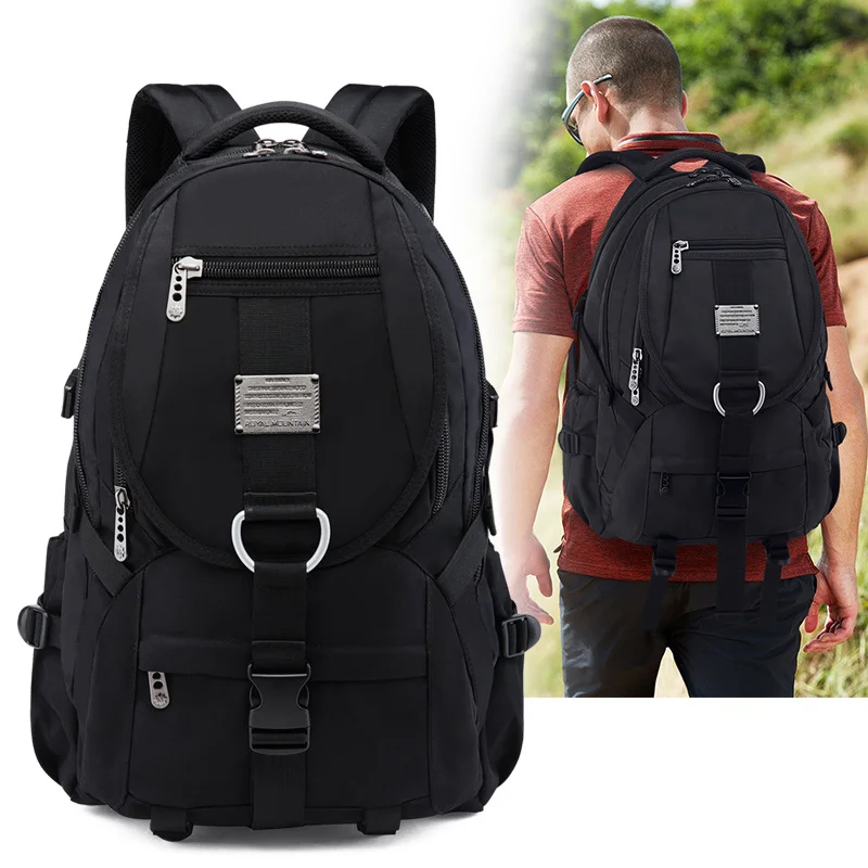 

Men Large Capacity Travel Backpack Male Multifunction Luggage Bags Waterproof Outdoor Mountaineering Hiking Backpack School Bag