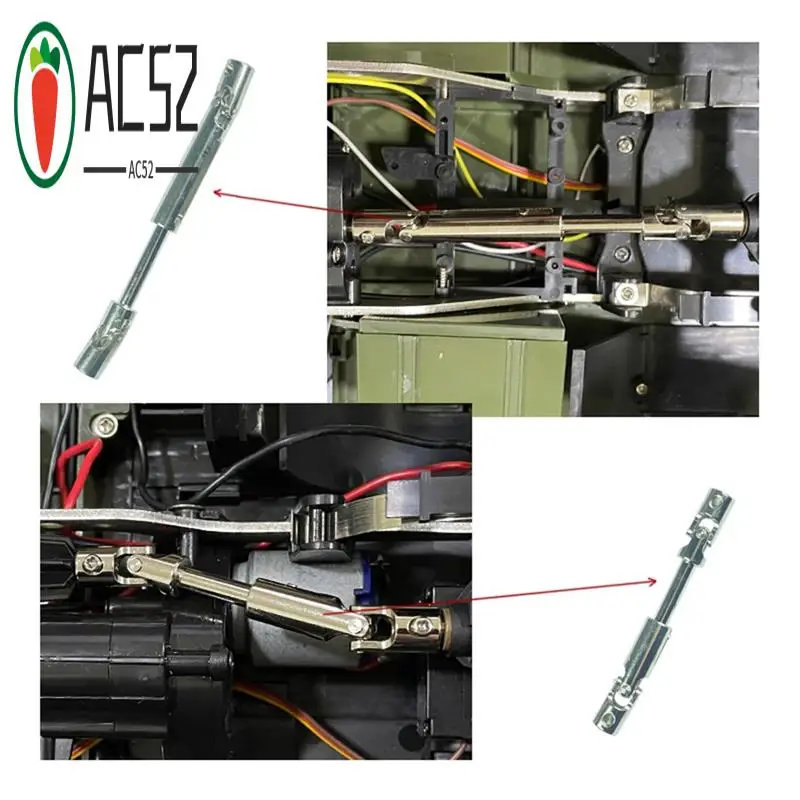 AC52-2Pcs LD-P06 Metal Drive Shaft Driveshaft CVD For LDRC LD-P06 LD ...