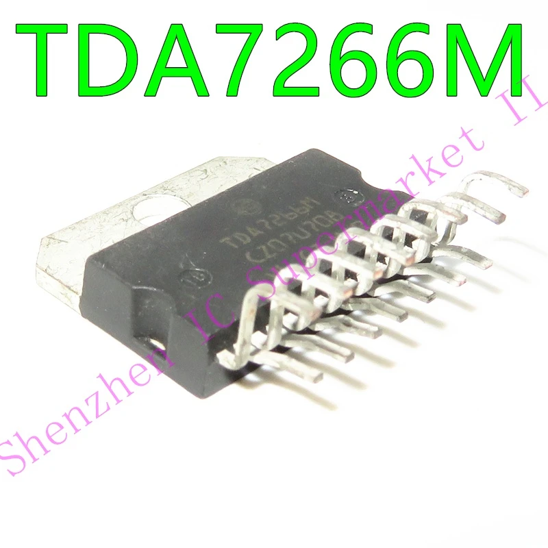 TDA7266M TDA7266 ZIP 15 ICT ~ M 7W + 7W DUAL BRÜCKE VERSTÄRKER ...
