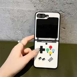 Elegant Creative Game Case - Luxury Coque - Samsung Z Flip 3 (WHITE)