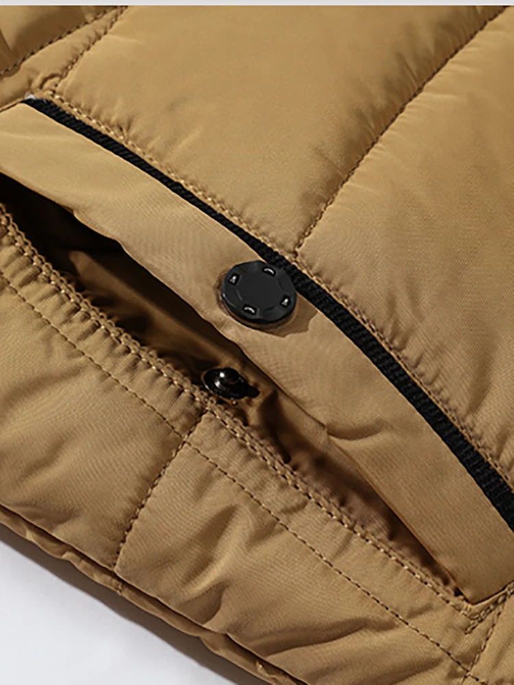 الشتاء الرجال NewTRAF مقنعين الصوف بلون الاتجاه ال...