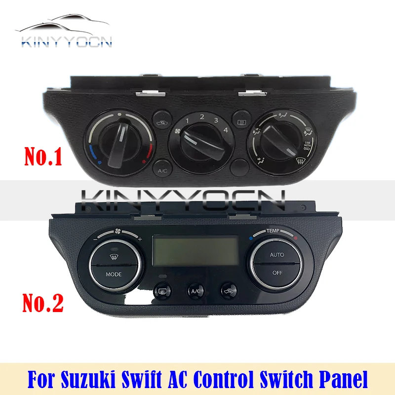 For Suzuki Swift Air Conditioner Control Switch Panel AC Warm Air