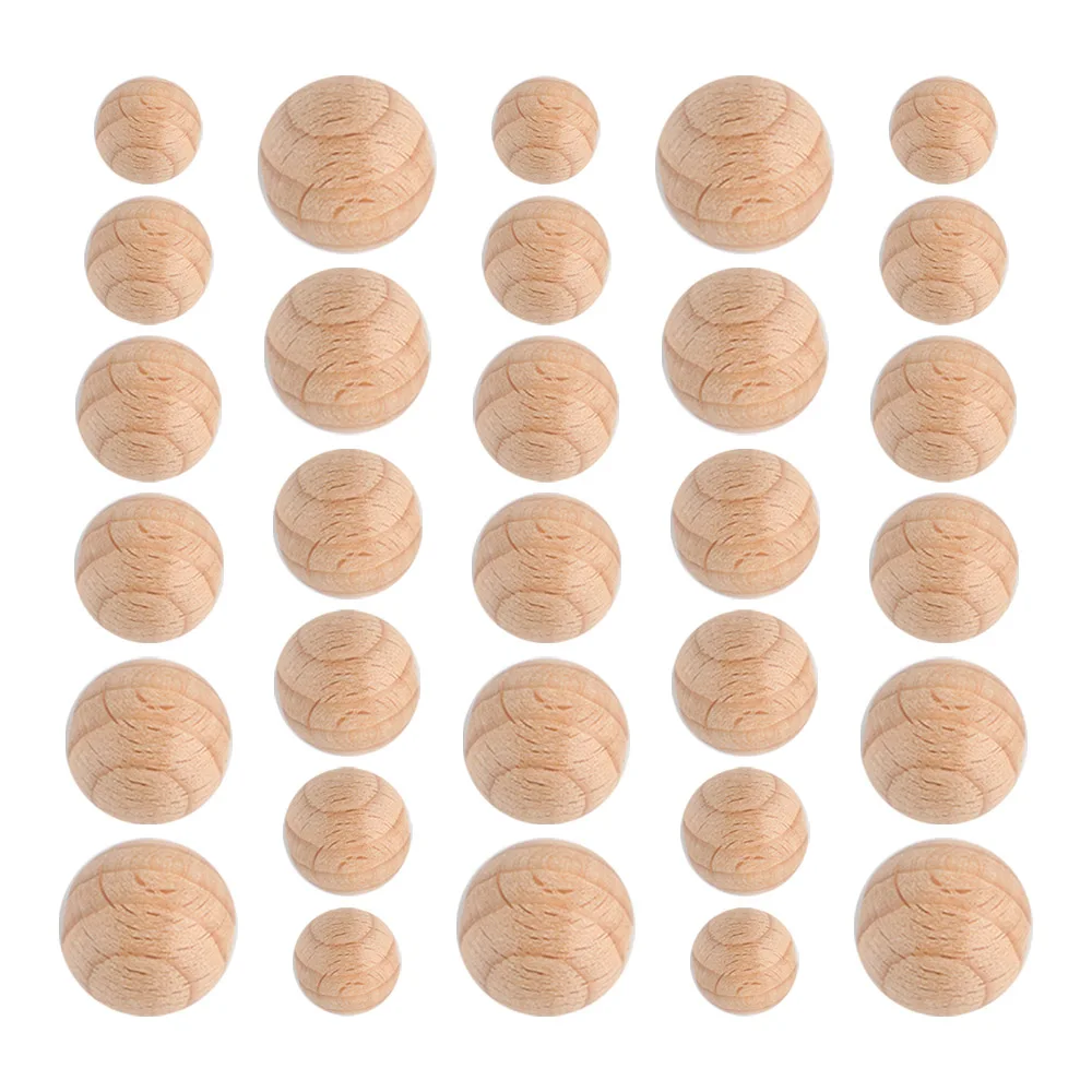 20/30/50Pcs Beech Wooden Round Beads Hexagon Letter Beads Eco-Friendly DIY Bracelet Jewelry Pendant Accessories